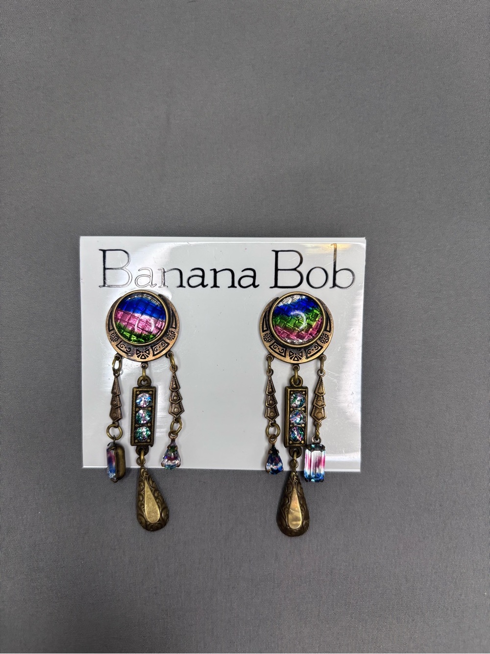 Banana Bob Multicolor Dangle Earrings